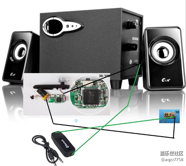 蓝牙音响瞎鼓捣 蓝牙音响瞎鼓捣