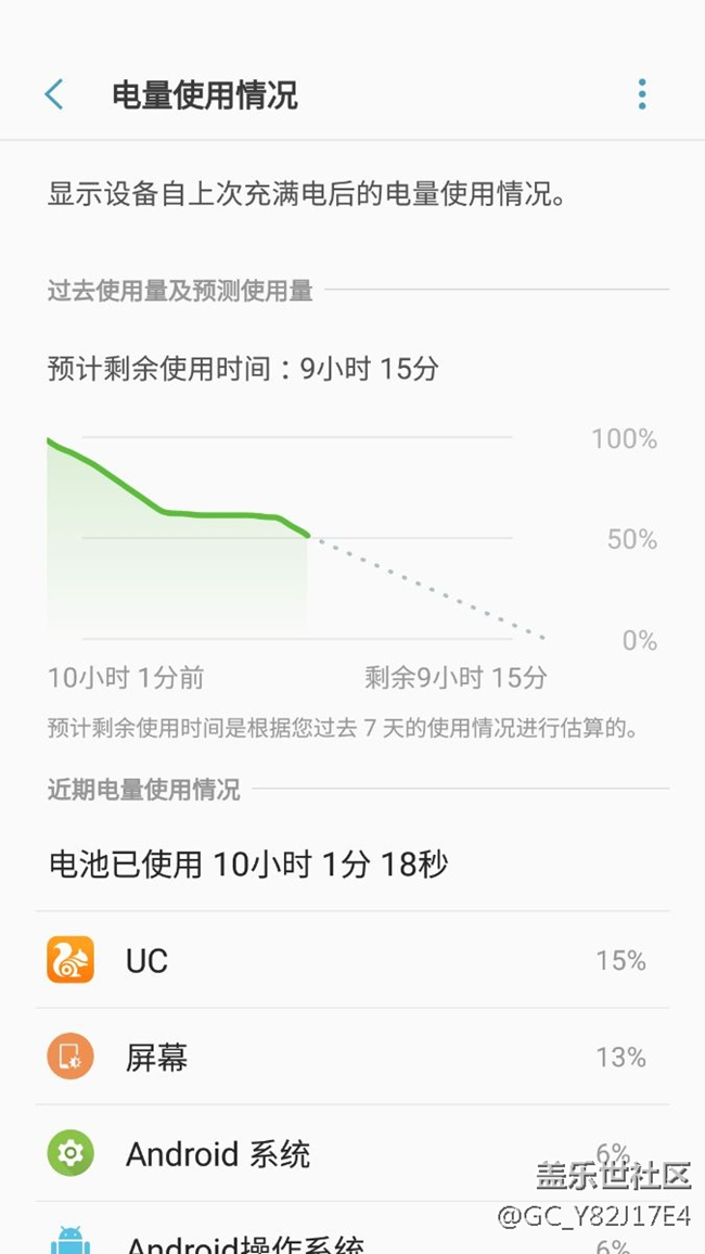 新版耗电情况