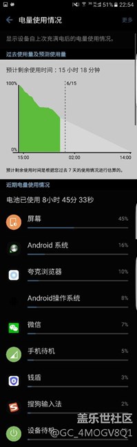 s7e从7.0退回到6.0PD1，续航确实大有改善！（有图有真相）