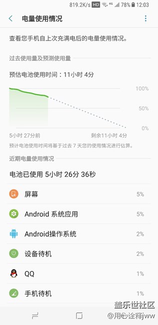 感觉S8 plus耗电好厉害啊。。请问这样正常吗？