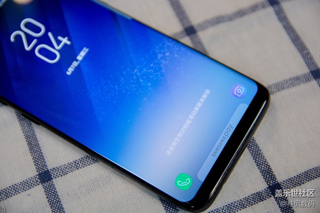 说他是安卓机皇没人有意见吧:国行 三星 Galaxy S8上手体验 说他是安卓机皇没人有意见吧:国行 三星 Galaxy S8上手体验