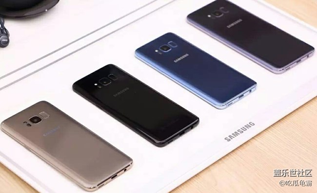 “大海的传奇”Samsung galaxy s8雾屿蓝