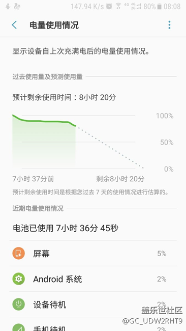 7.0最新版的耗电情况！已用几天
