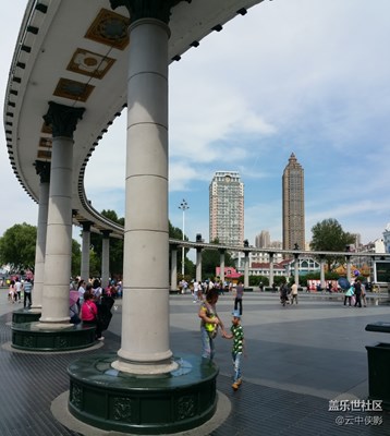 哈尔滨防洪纪念塔回廊