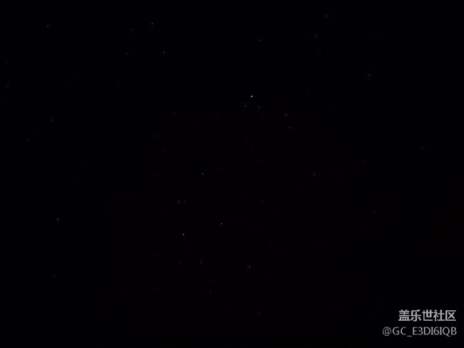 刚拍的几张星空