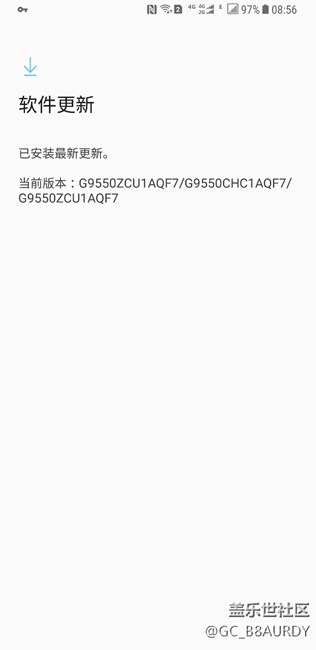 一早升级了，好开心AQF7