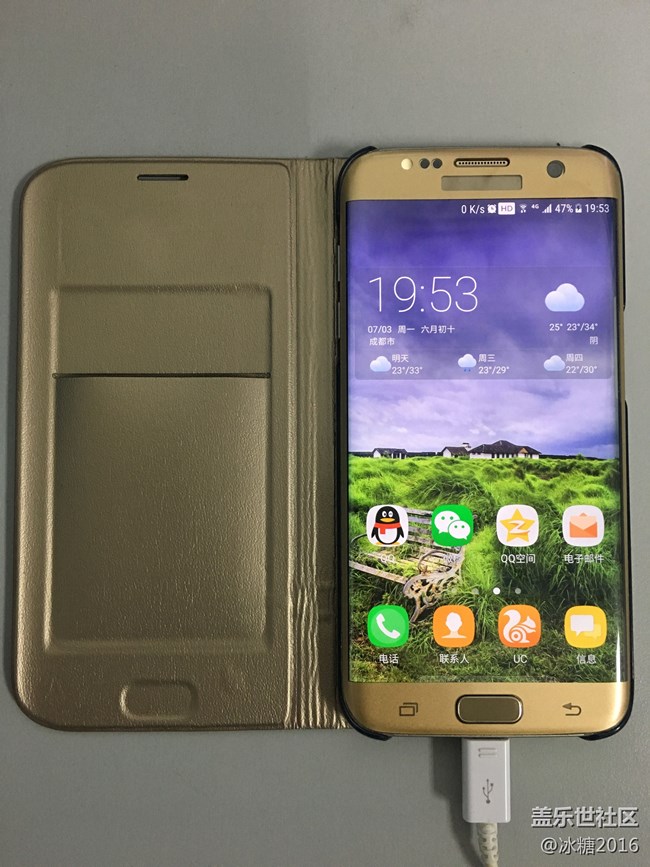 #我的三星手机#我最喜爱的三星Note7和S7edge