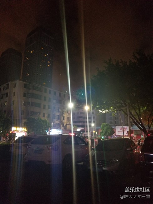 三星s8+皇帝，夜景拍摄光线比较长，应该如何调节。有问题