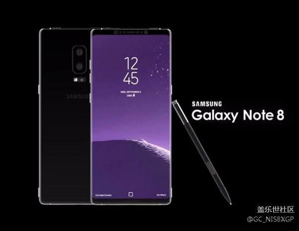 Note 8更多泄露：证实沿用后置指纹传感器
