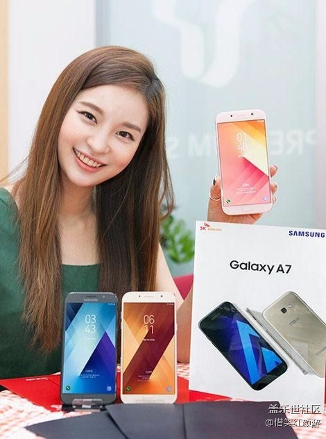 三星在韩国推出Galaxy A72017，增加Bixby支持