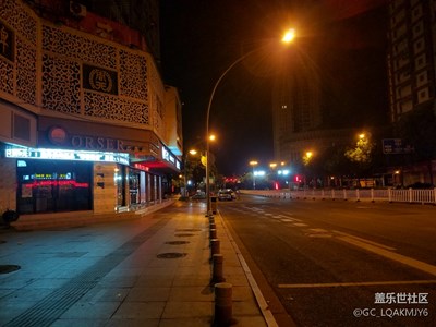 下吕浦凌晨3点的大街