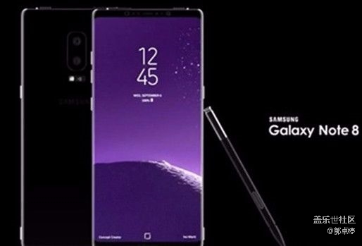 备受关注的三星Note8 部分详细参数曝光
