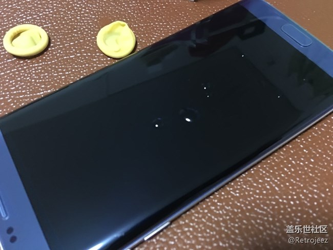 补了一层疏油层