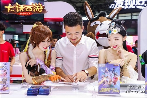 全民抓捕鸡驴赢好礼！大话西游鸡驴大神空降CJ现场