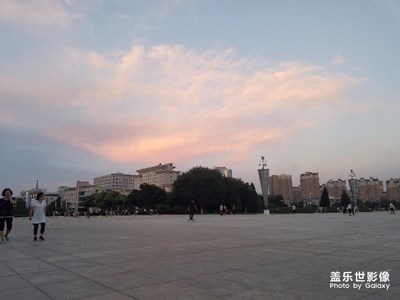 内蒙古成立70周年，夜景美好，随拍！