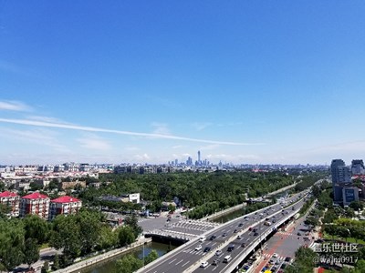 雨后大蓝天