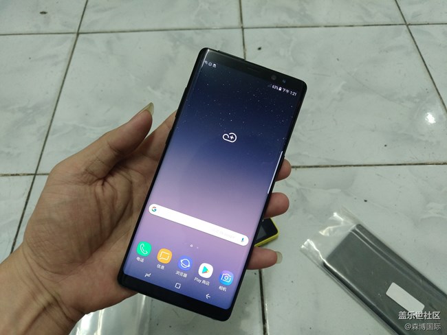 Note8 黑色 紫色 抢先体验 还是觉得黑色好看