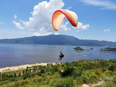 三星S8+随拍，滑翔伞飞行体验