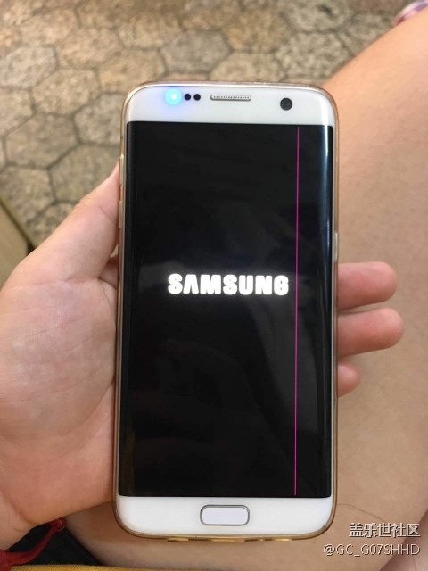 三星s7edge屏幕红线 - 盖乐世社区 - 三星手机官