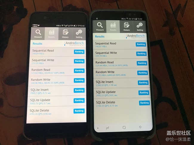 s8和p10  闪存ufs对比