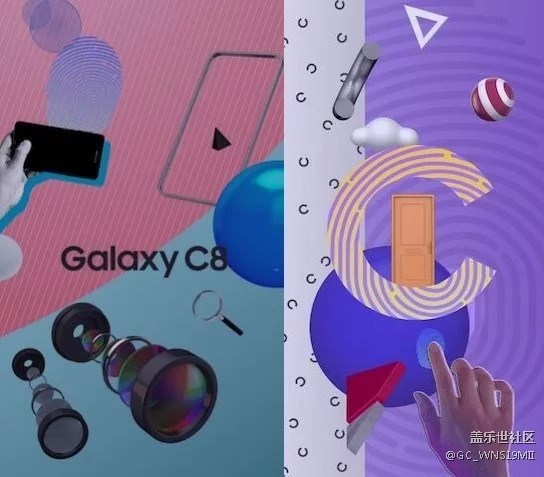 三星Galaxy C8海报曝光：后置竖排双摄