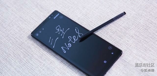 三星note8开箱照