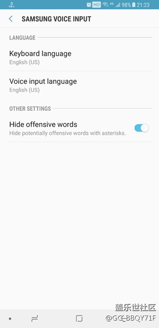 三星语音输入只支持英文?求怎么改