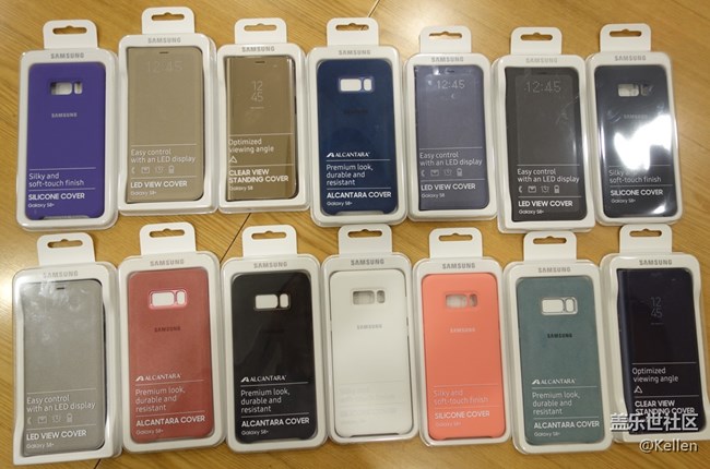 全方位的保护 三星盖乐世S8系列保护壳图赏