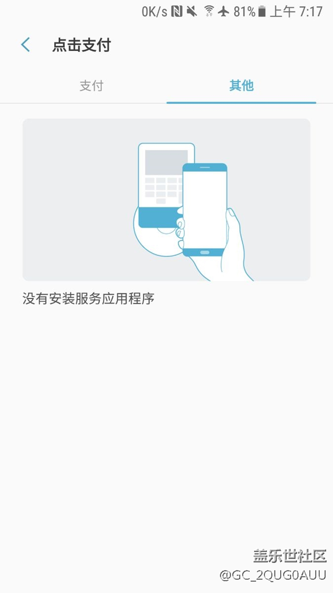 请问，设置里面的这个点击支付是什么呀？