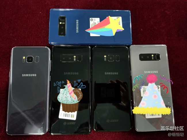 盖乐世Note8 发布会和品鉴会一览