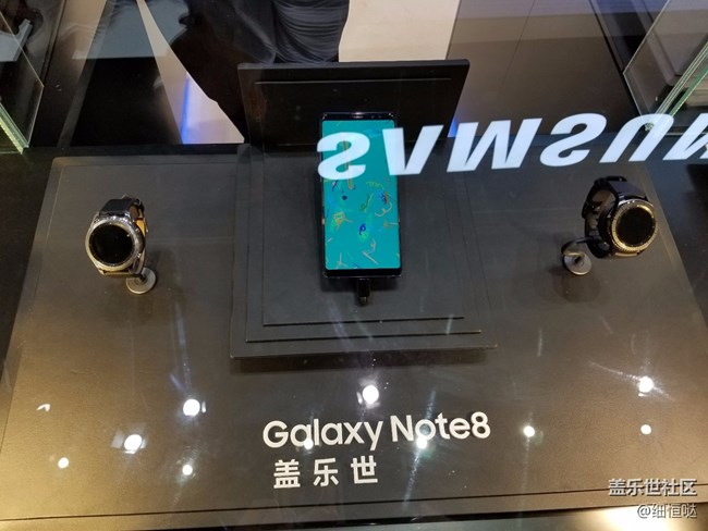 盖乐世Note8 发布会和品鉴会一览