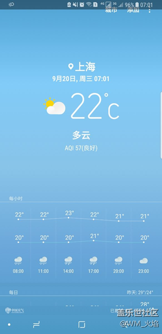 天气貌似不准啊