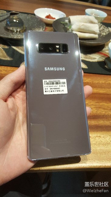 note8杭州品鉴会