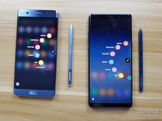 晒机，note8、note7、s8，7plus，谁才是颜值巅峰？