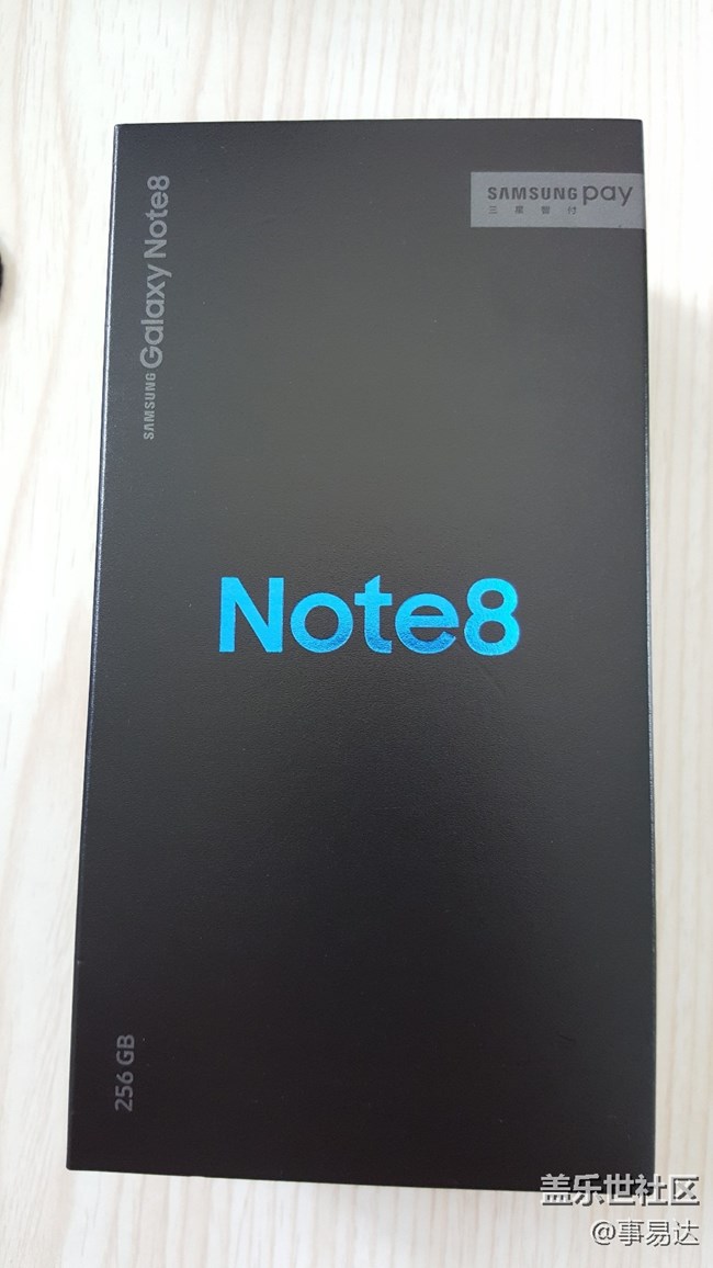 王者归来 盖乐世 Note 8 首发开箱