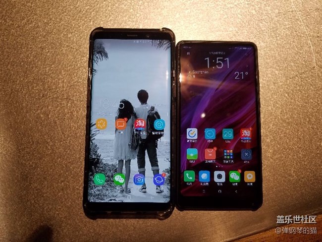 NOTE8使用4天使用心得。附和小米mix2大小对比和使用体验。。 NOTE8使用4天使用心得。附和小米mix2大小对比和使用体验。。