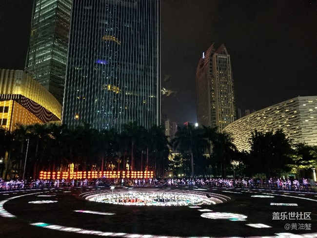 中秋花城广场随拍（无P图无滤镜渣操）