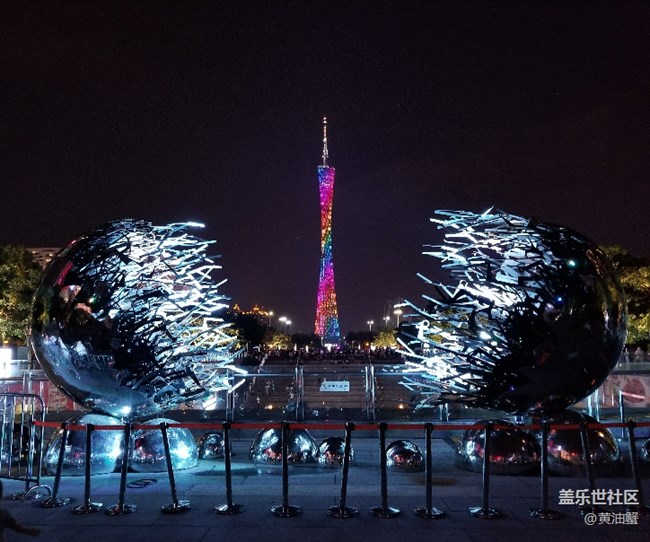 中秋花城广场随拍（无P图无滤镜渣操）
