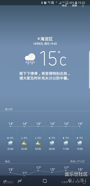 这个温度你竟然告诉我当心中暑。