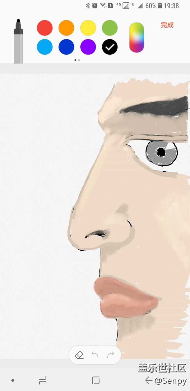 Note8 绘画爱好者，别见笑