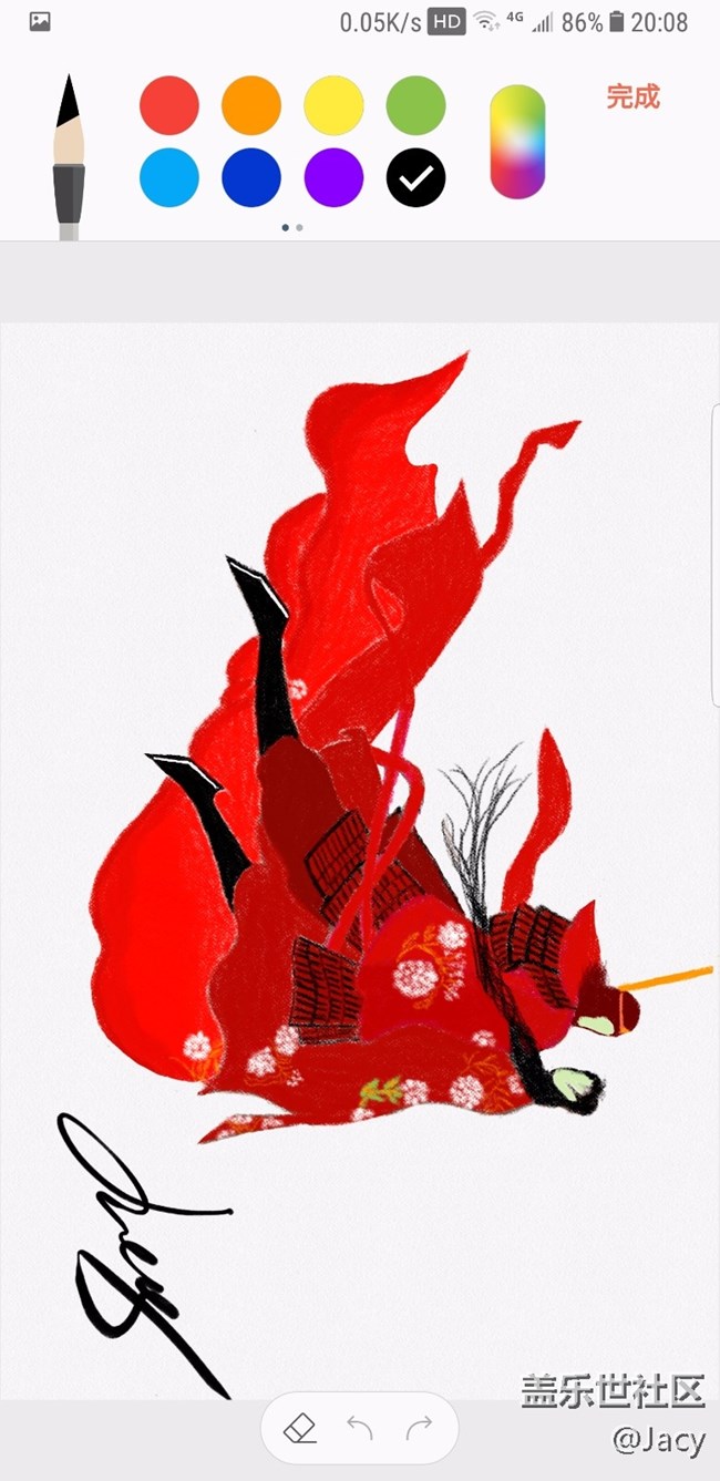 NOTE8绘画作业！另求助个问题。