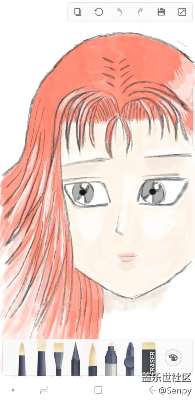 Note8 绘画爱好者，别见笑