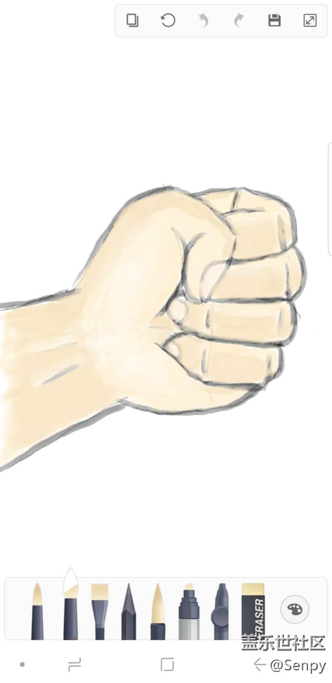 Note8 绘画爱好者，别见笑
