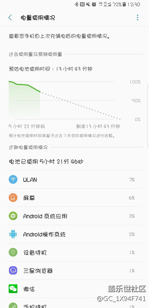 更新之后多了个项目  耗电的罪魁祸首居然是它