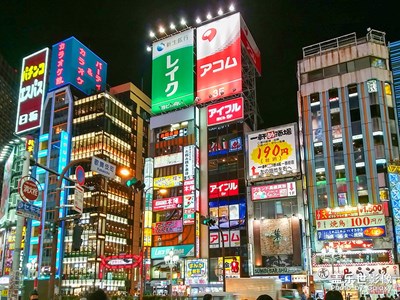 拍才知道+日本东京新宿夜景