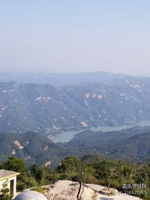 双鬓山峰的风景