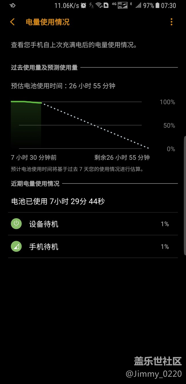 Note8的续航很牛！