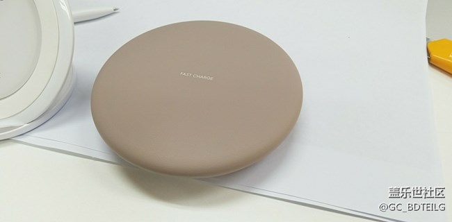 收到无线充电器