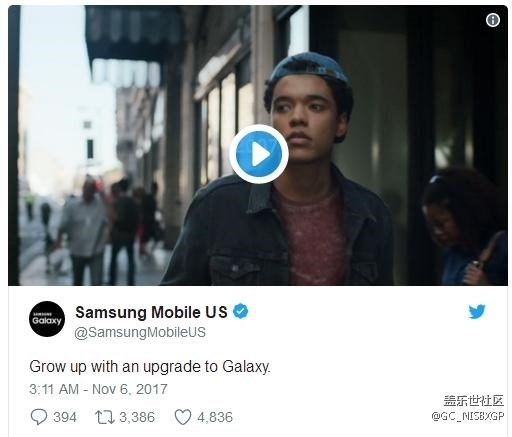 三星新广告火了！这把iPhone X刘海黑得“漂亮”