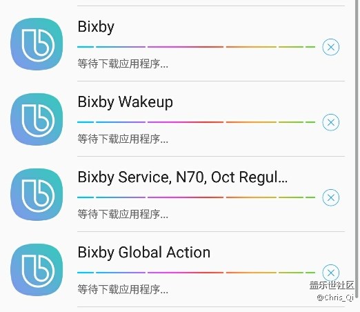 bixby已经开始推送了？